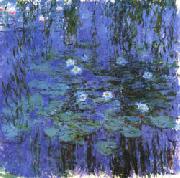 Claude Monet Blue Water Lilies Sweden oil painting artist